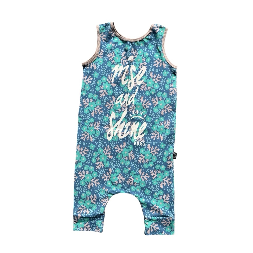 Rags Floral Rise and Shine Romper